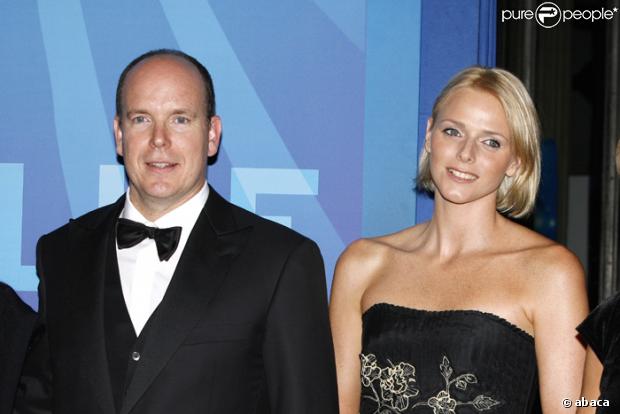 Le Prince Albert de Monaco et Charlene Wittstock