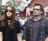 Kate Beckinsale son mari, Len Wiseman et sa fille Lily Sheen font du shopping dans le Grove à Los Angeles le 20 décembre 2009 