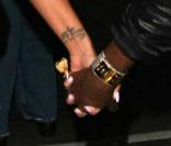 Kanye West et sa chérie Amber Rose à Los Angeles le 22 décembre