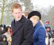 Le prince Harry (aux côtés de Zara Philipps), le 25 décembre à l'église St Mary Magdalene, se rend en compagnie de la famille royale d'Angleterre à la traditionnelle messe de Noël.