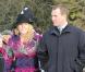 Peter Phillips était venu accompagné de son épouse Autumn, le 25 décembre à l'église St Mary Magdalene, pour assister en compagnie de la famille royale d'Angleterre à la traditionnelle messe de Noël.