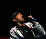Eminem en duo avec Elton John sur scène, pour Stan, lors des grammy Awards 2001