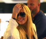 Lindsay Lohan profite de Saint-Barthélémy le 31 décembre 2009 avec sa soeur 