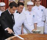 Tirage des rois à l'Elysée avec Nicolas Sarkozy, le 5 janvier 2010 !