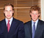 Le Prince William et le Prince Harry
