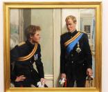 Le double portrait représentant les Prince William et Harry pour la National Portrait Gallery, le 6 janvier 2010 
