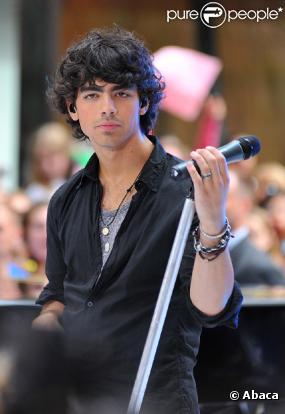 Joe Jonas, du groupe The Jonas Brothers.
