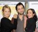 Virginie Efira, Nader Boussandel et Amelle Chahbi lors de la première du film Les Barons à l'UGC des Halles à Paris le 12 janvier 2010