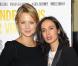Virginie Efira et Amelle Chahbi lors de la première du film Les Barons à l'UGC des Halles à Paris le 12 janvier 2010