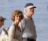 Cécile de France en plein tournage de Hereafter sous la direction de Clint Eastwood à Hawaï le 12 janvier 2010