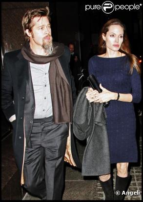 Brad Pitt et Angelina Jolie
