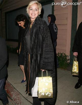 Sharon Stone a fêté son anniversaire 