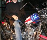 Dennis Hopper à la cinémathèque française en octobre 2008 