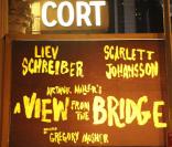 A View From The Bridge d'Arthur Miller au Cort Theatre à Broadway avec Scarlett Johansson et Liev Schreiber
