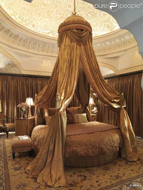 La chambre romantique dans l'hôtel à Jaipur où Katy Perry et Russell Brand se sont fiancés