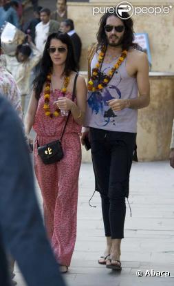 Katy Perry et Russell Brand