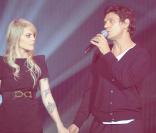 Marc Lavoine et Coeur de Pirate en duo au concert de charité pour Haïti, au Zénith de Paris, le 25 janvier 2010 !