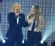 Sylvie Vartan et Amel Bent en duo au concert de charité pour Haïti, au Zénith de Paris, le 25 janvier 2010 !