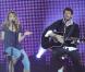 Claire Keim et Patrick Bruel en duo au concert de charité pour Haïti, au Zénith de Paris, le 25 janvier 2010 !