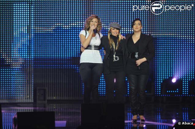 Vitaa, Lââm et Assia en duo au concert de charité pour Haïti, au Zénith de Paris, le 25 janvier 2010 !