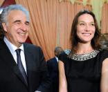 Carla Bruni-Sarkozy en visite au Bénin. Le 26 janvier 2010.