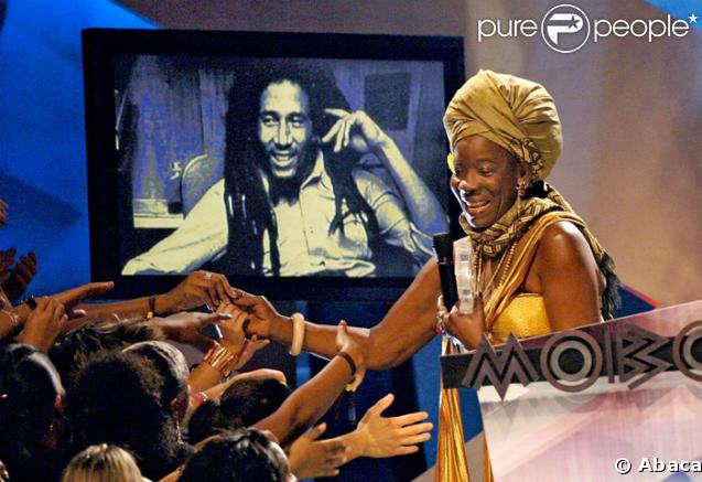 Rita Marley sur scène 