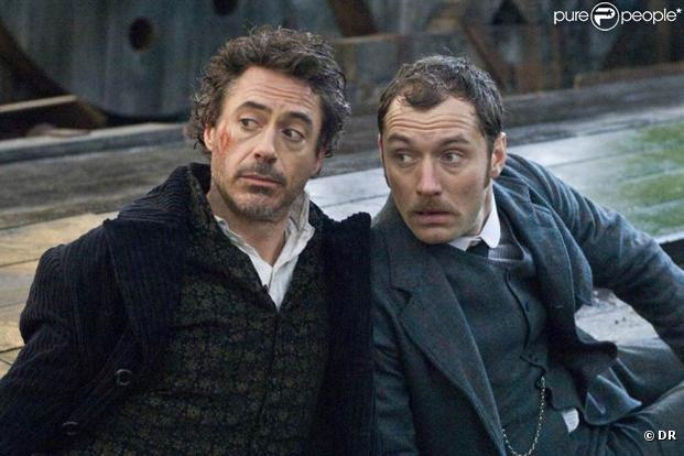 Des images de  Sherlock Holmes , de Guy Ritchie.