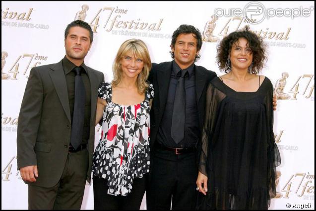 Anthony Dupray, Nathalie Vincent, Filip Nikolic et Viktor Lazlo