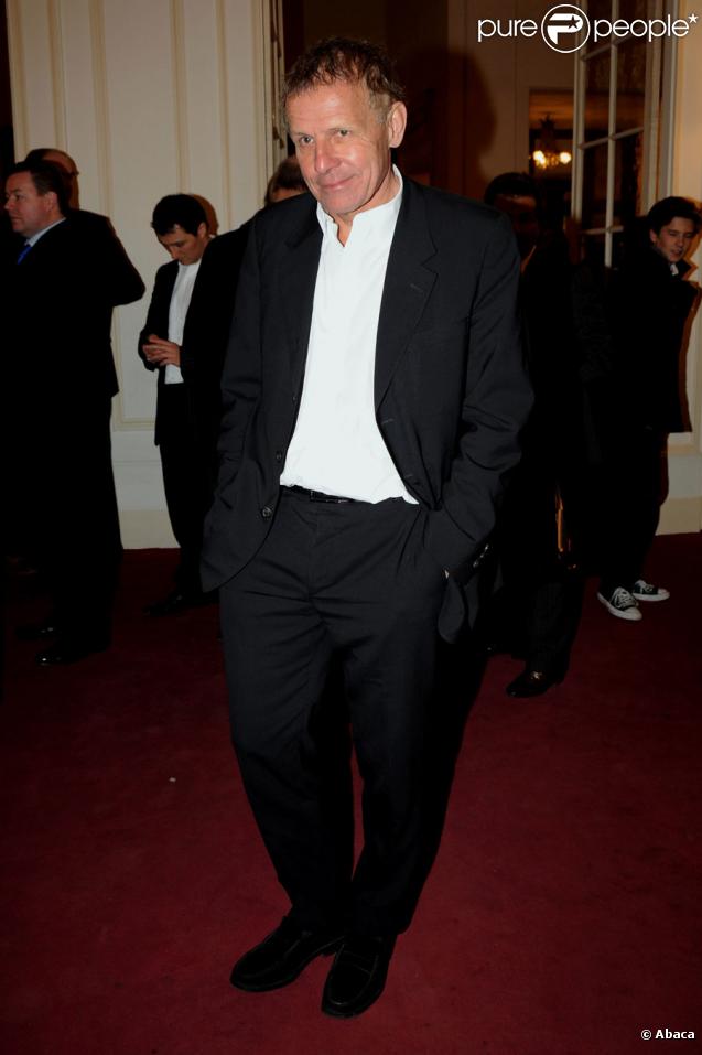 Patrick Poivre d'Arvor lors de la représentation de la pièce L'Affaire Seznec au théâtre de Paris le 3 février 2010