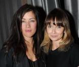 Mylène Jampanoï et Axelle Laffont à la soirée Nosylis le 4 février 2010