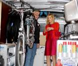 La princesse Maxima des Pays-Bas en visite à Hoorn, en sa qualité de membre du Conseil pour la micro-finance