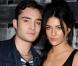 La belle Jessica Szohr au côté d'Ed Westwick, à l'occasion du 2e cocktail dînatoire Big Game Big Give organisé par la Fondation Given Back, à Miami, le 6 février 2010.