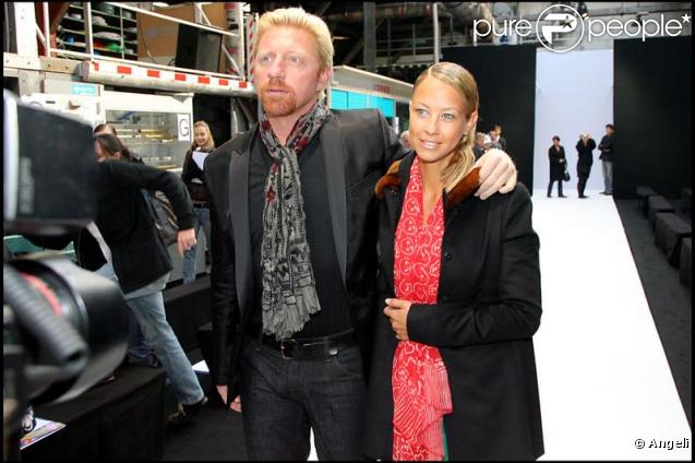 Boris Becker et Sandy Meyer-Wölden 