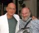 Radioman salue la star Ben Kingsley à New York en 2005 