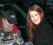 Radioman salue la star Julianne Moore à New York en 2006 