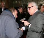 Radioman salue la star Martin Scorsese en 2007 