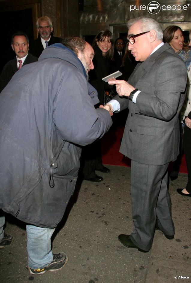 Radioman salue la star Martin Scorsese en 2007 