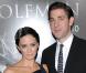 La belle Emily Blunt et son compagnon John Krasinski à l'occasion de l'avant-première de  Wolfman , dans l'enceinte de l'ArcLight Theatre d'Hollywood, à Los Angeles, le 9 février 2010.