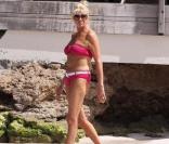 Ivana Trump en vacances à Saint-Barthélémy, le 9 février 2010.
