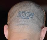 JoeyStarr, un vrai bad boy lors du traditionnel déjeuner entre nominés aux Césars le 13 février 2010 au Fouquet's à Paris