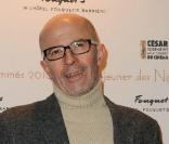 Le réalisateur Jacques Audiard lors du traditionnel déjeuner entre nominés aux Césars le 13 février 2010 au Fouquet's à Paris