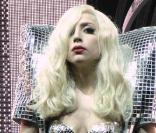Lady GaGa, doublement récompensée lors des Virgin Media Awards 2010.