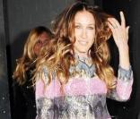 <p>Sarah Jessica Parker lors de la Fashion Week à New York le 15/02/10</p>