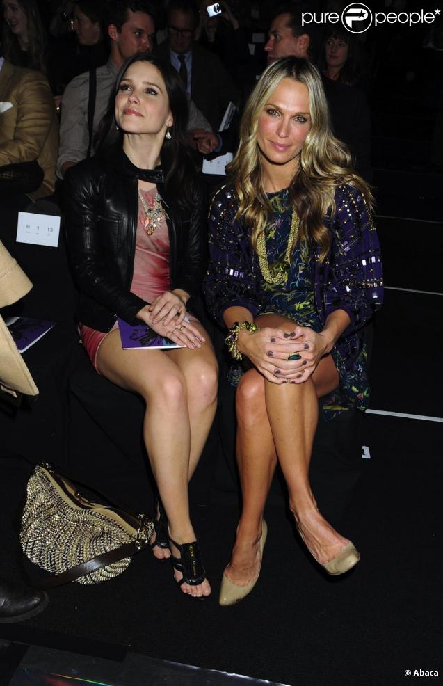 Sophia Bush et Molly Sims au défilé Diane von Furstenberg