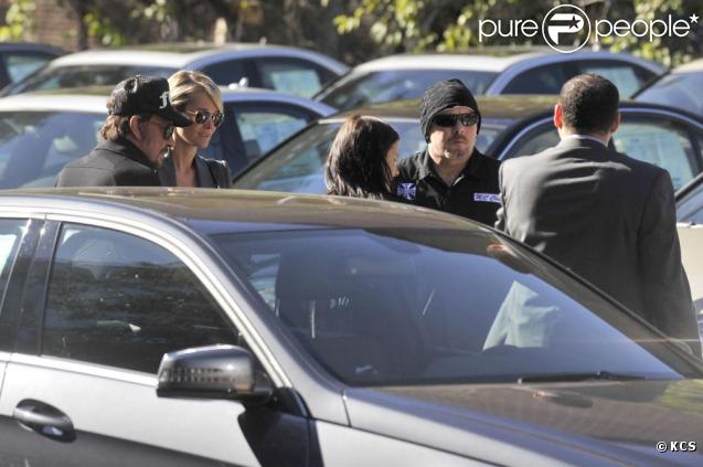 Johnny Hallyday et Laeticia à Los Angeles
