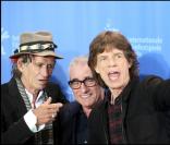 Mick Jagger, Keith Richards et Martin Scorsese