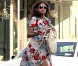 Eva Mendes se balade dans Beverly Hills. Février 2010