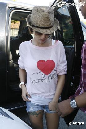 Cheryl Cole à Los Angeles le 20 février 2010