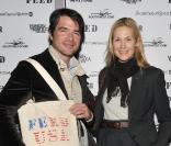 Kelly Rutherford et Matthew Settle à New York lors d'une soirée de charité. Le 21/02/10