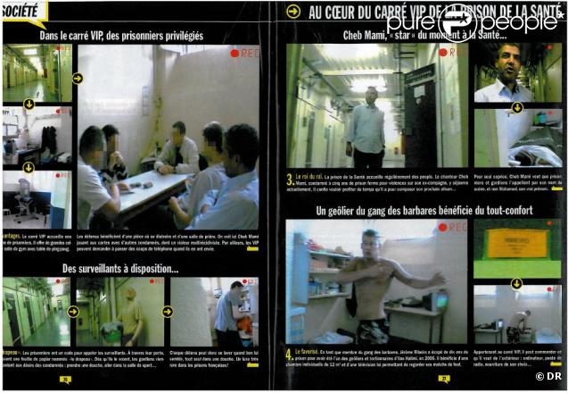 Article polémique qui montrait Cheb Mami à la prison de la Santé